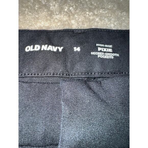 5/$25 EUC Old Navy Shorts Black Size 14 - Picture 2 of 4